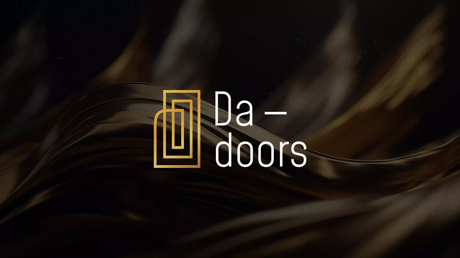 Разработка логотипа для компании «DA-DOORS» в Юрге
